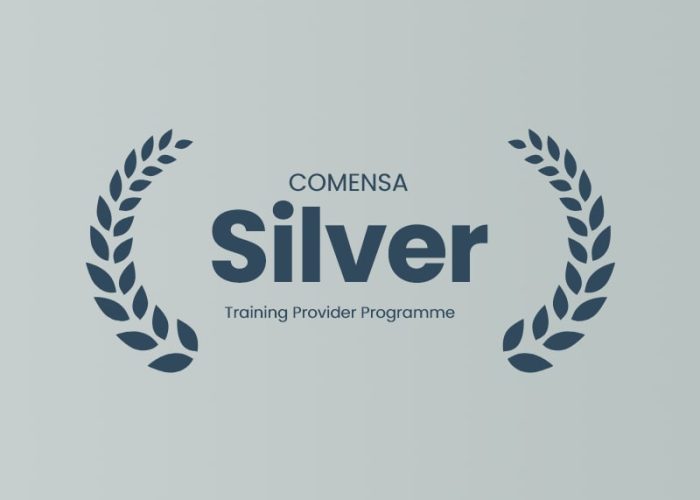 silver wreath logo